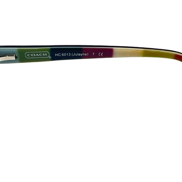 Coach Dark Olive Julayne HC6013 Prescription Eyeglass Frames 52-16-135 w/Case - Picture 6 of 10